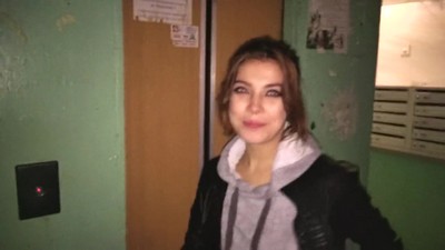 У молодых русских студентов во время ночной прогулки, возникло жажду трахаться.