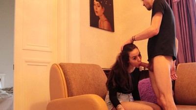 Русская молодая пара: Интимные моменты с диалогами
